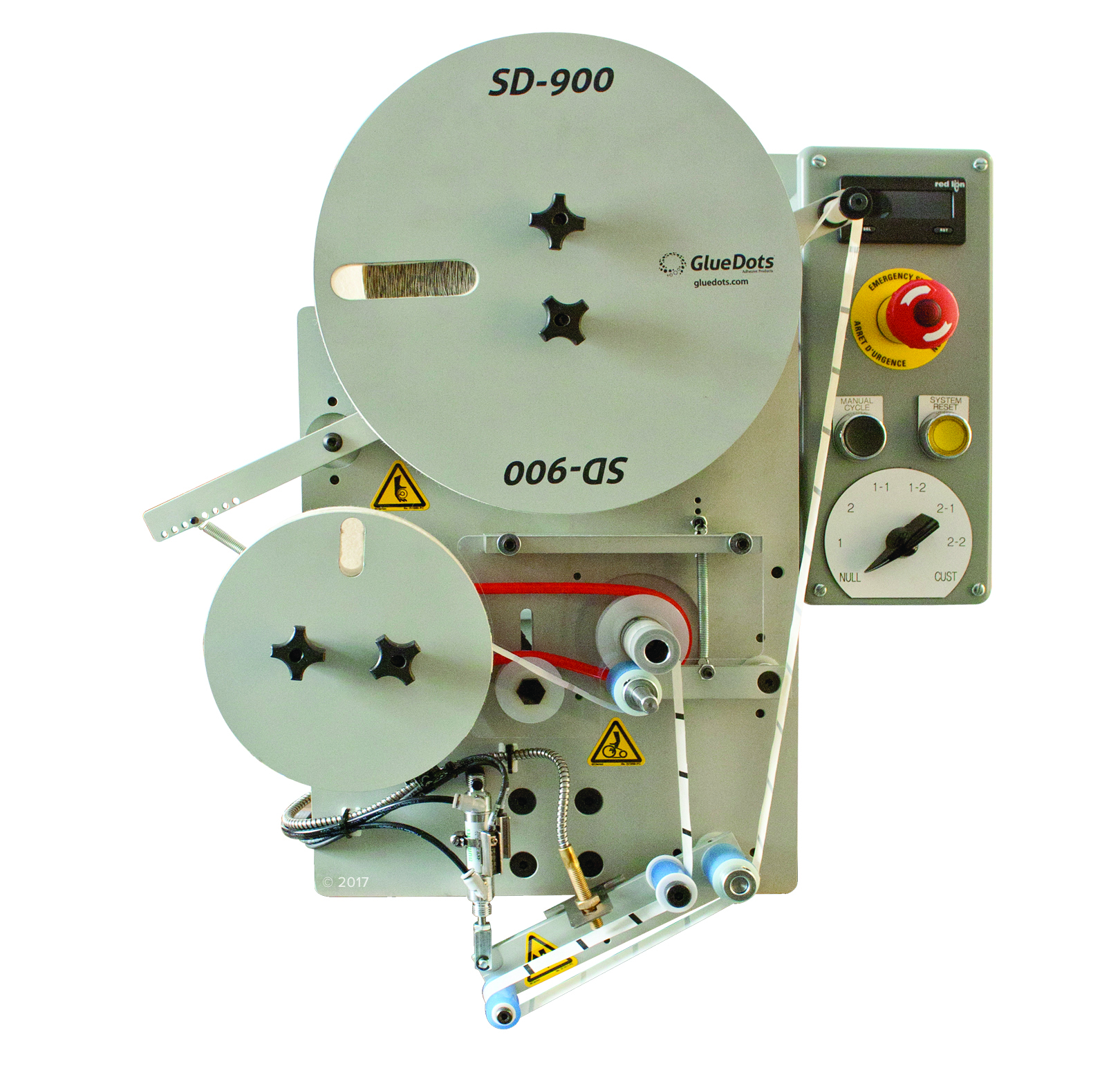 SD-900 automatic glue dot applicator machine