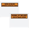 Bilingual Packing List Envelopes