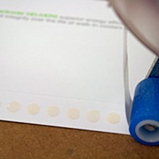 Glue Dots refills with stitch pattern