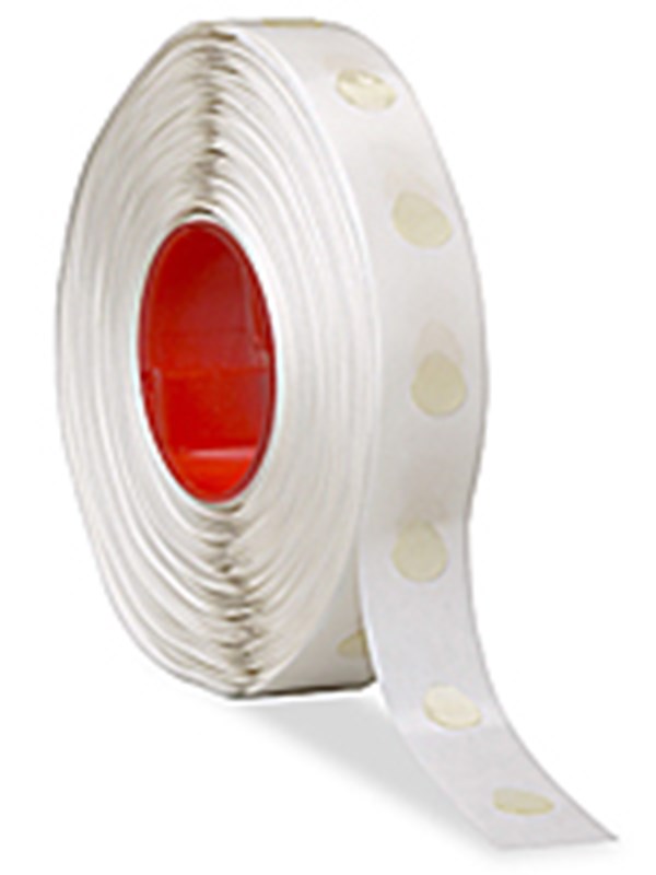 Glue Dots DSP33-404 High Tack Adhesive High Profile Clear 0.5 in Roll